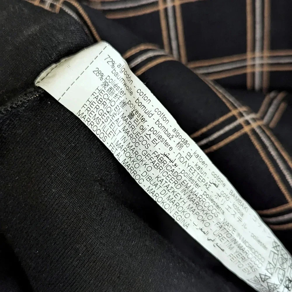 Zara Belted Plaid Top - Picture 3 of 5